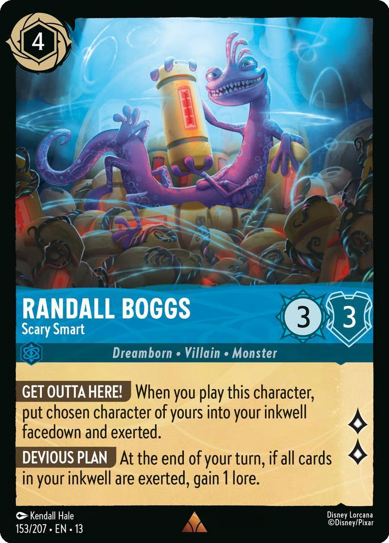 Randall Boggs - Scary Smart - 153/204 [Attack of the Vine!] [Non-Foil]