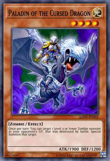 Paladin of the Cursed Dragon - LCJW-EN208 - Common - 1st Edition