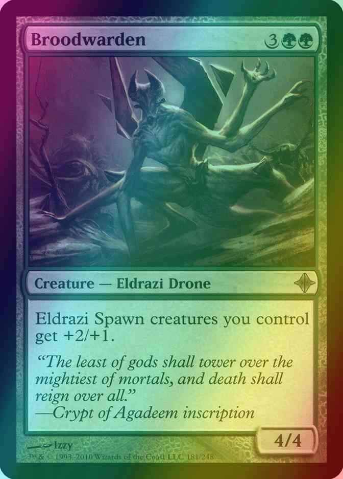 Broodwarden [181] [Rise Of The Eldrazi] [Foil]