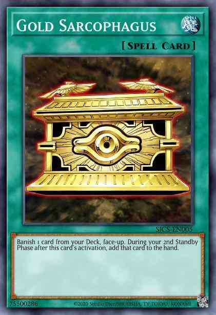 Gold Sarcophagus - LDK2-ENY22 - Common - Unlimited