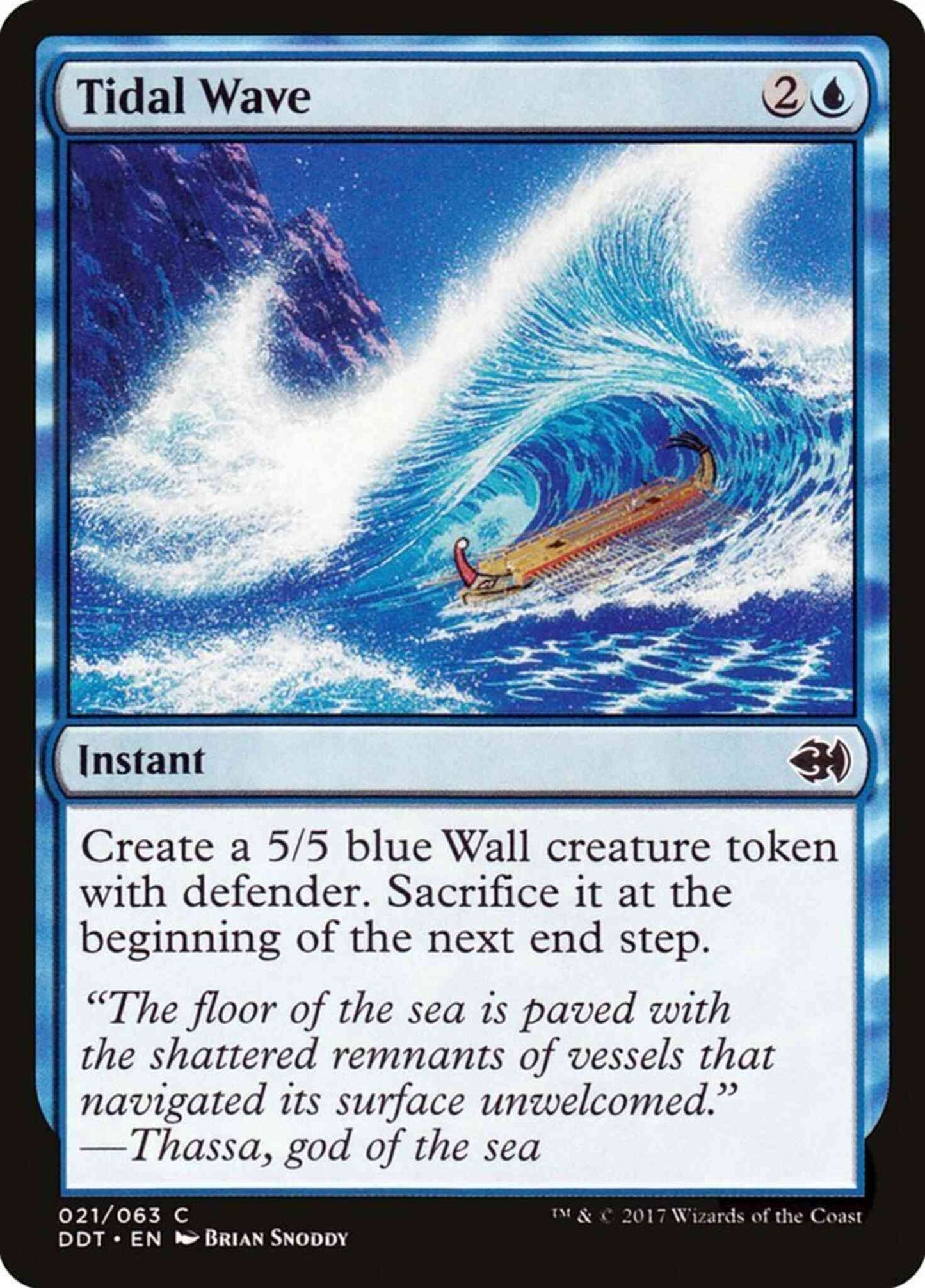 Tidal Wave [21] [Duel Decks Merfolk vs Goblins] [Non-Foil]