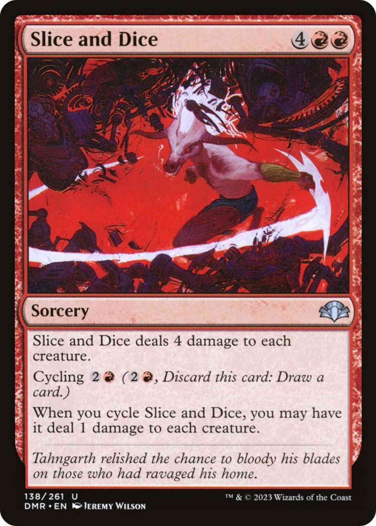 Slice and Dice [138] [Dominaria Remastered] [Non-Foil]