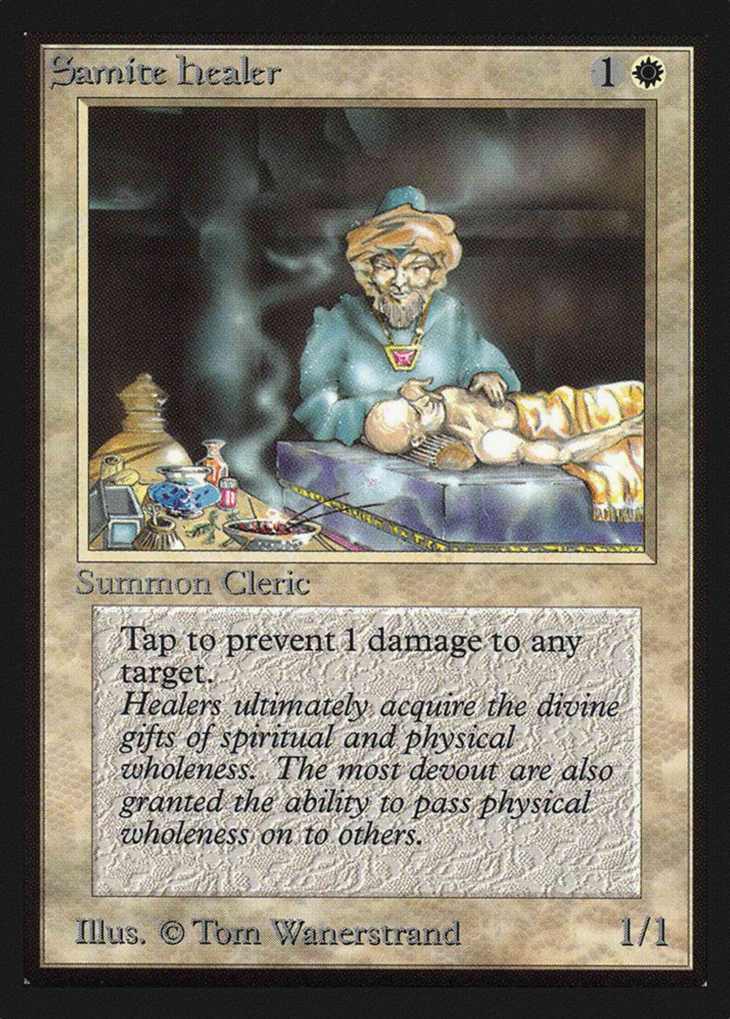 Samite Healer [38] [Intl Collectors Edition] [Non-Foil]