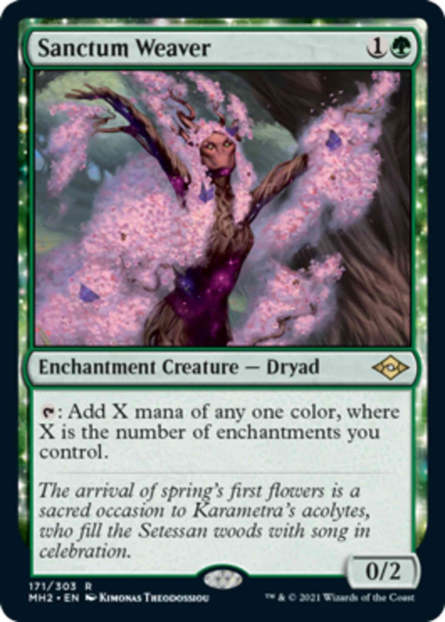 Sanctum Weaver [171] [Modern Horizons 2] [Non-Foil]