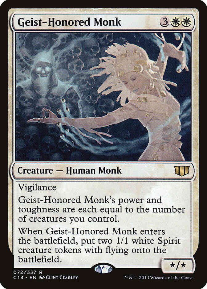 Geist-Honored Monk [72] [Commander 2014] [Non-Foil]