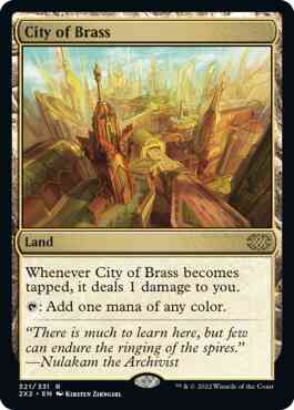 City of Brass [321] [Double Masters 2022] [Non-Foil]