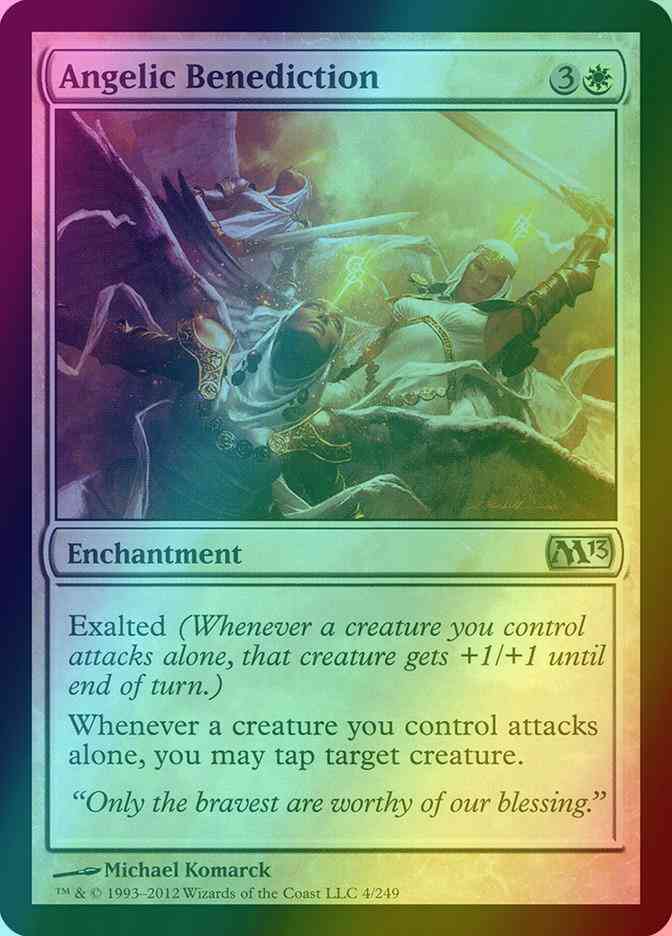 Angelic Benediction [4] [Magic 2013] [Foil]