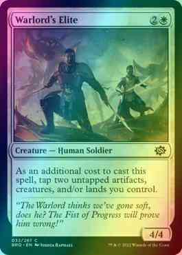 Warlord's Elite [32] [The Brothers' War] [Foil]