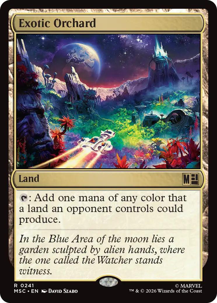 Exotic Orchard [241] [Marvel Super Heroes: Commander] [Non-Foil]