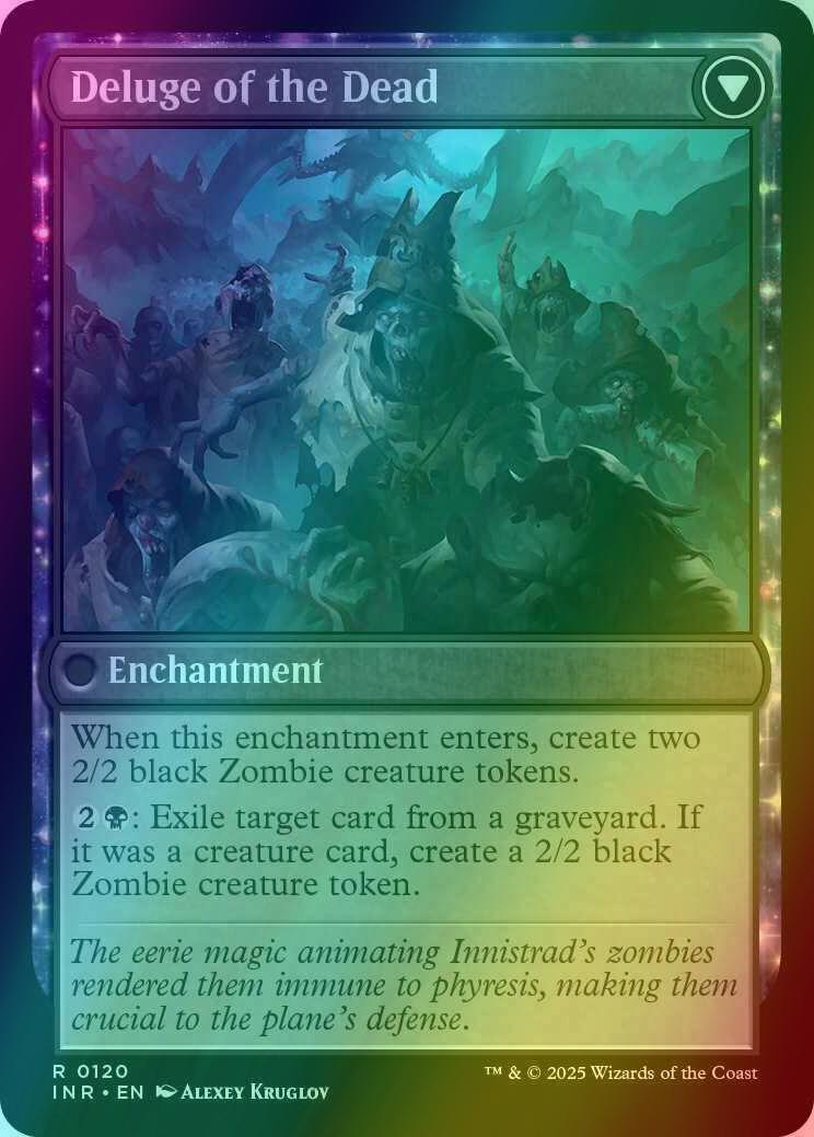 Invasion of Innistrad // Deluge of the Dead [120] [Innistrad Remastered] [Foil]