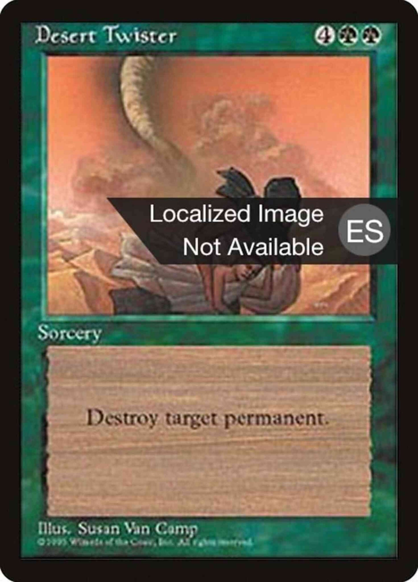Desert Twister - Portuguese [240] [Fourth Edition Black Border: Portuguese] [Non-Foil]