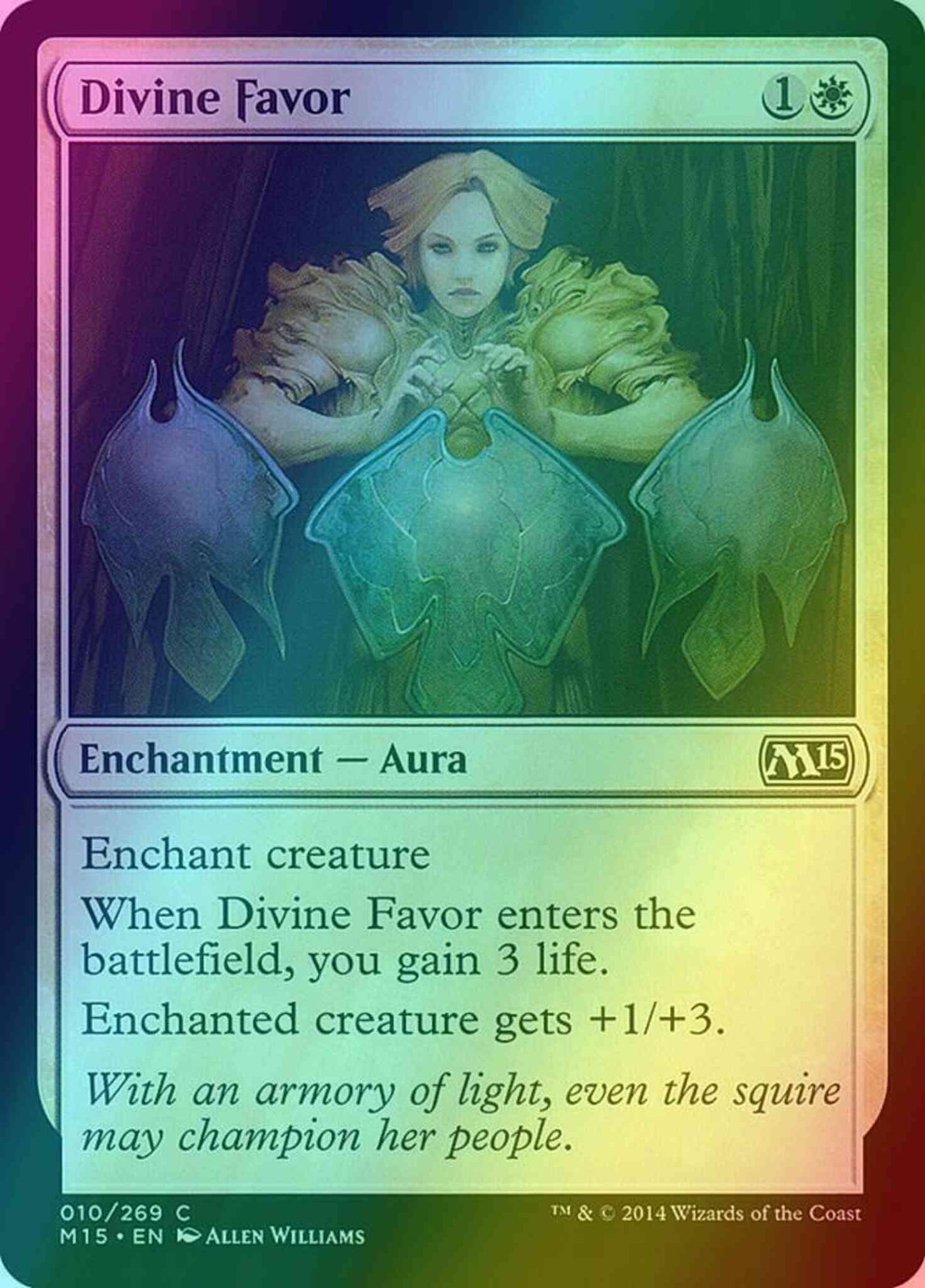Divine Favor [10] [Magic 2015] [Foil]