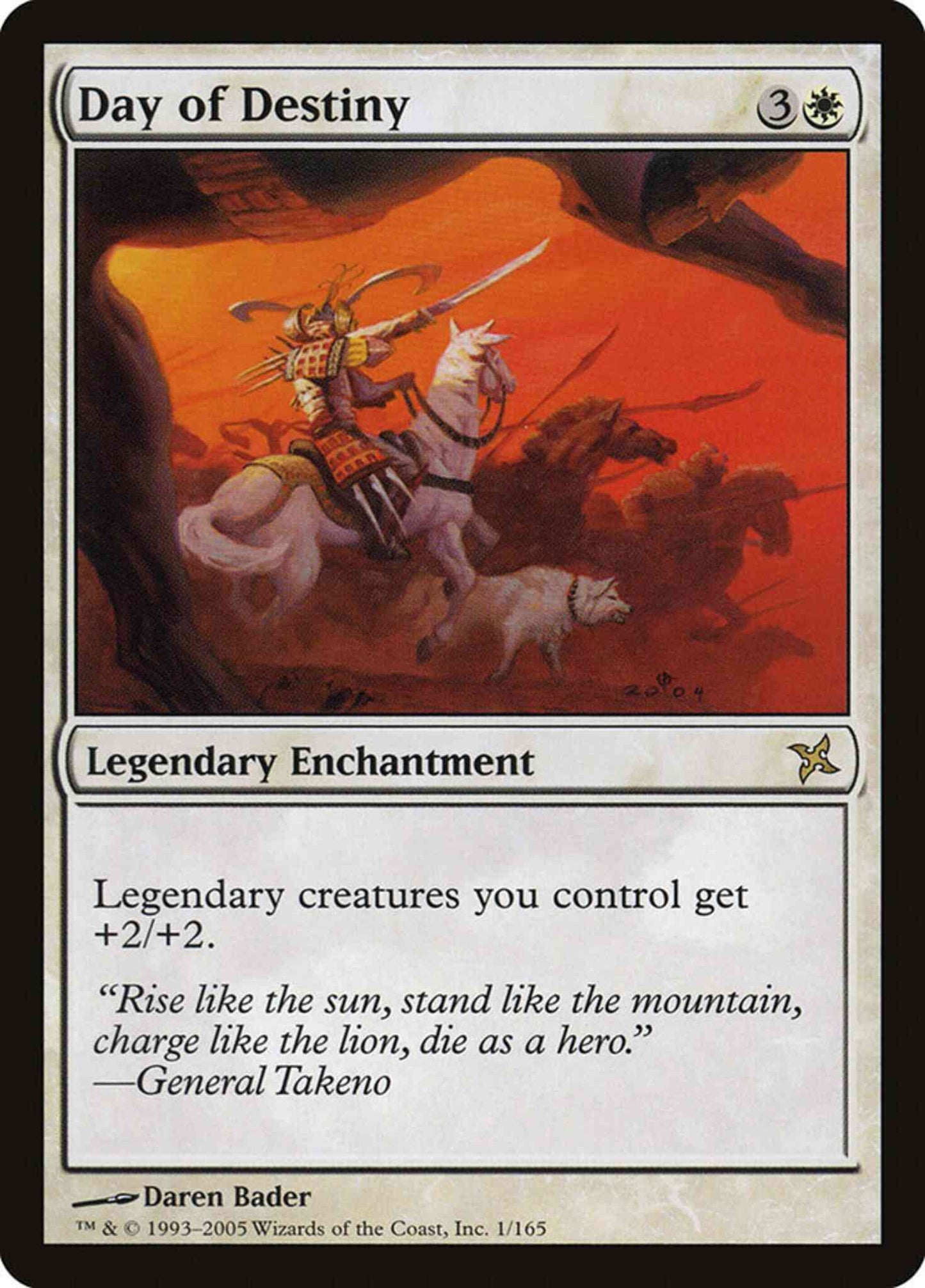 Day of Destiny [1] [Betrayers of Kamigawa] [Non-Foil]