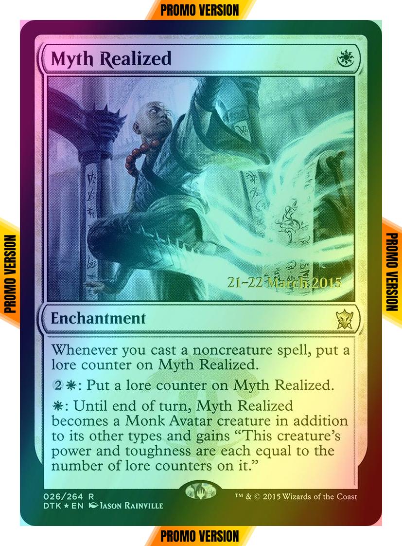 Myth Realized [26s] [Dragons of Tarkir Promos] [Foil]