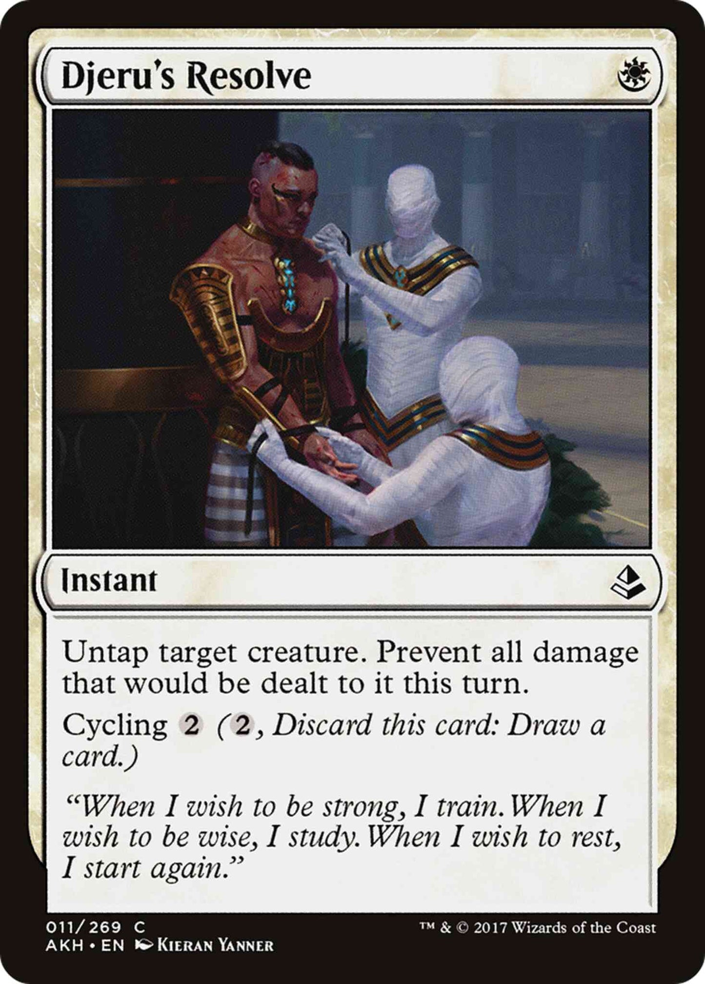 Djeru's Resolve [11] [Amonkhet] [Non-Foil]