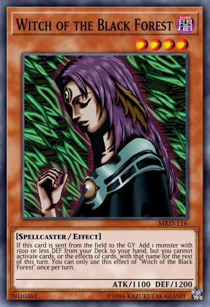 Witch of the Black Forest - BLLR-EN046 - Ultra Rare - 1st Edition