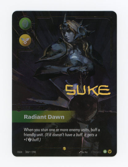 Radiant Dawn (Leona) — Signature|Foil — ID 17458