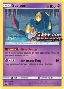 Seviper - SM46 - Staff Promo [smp-SM46] [Holo]