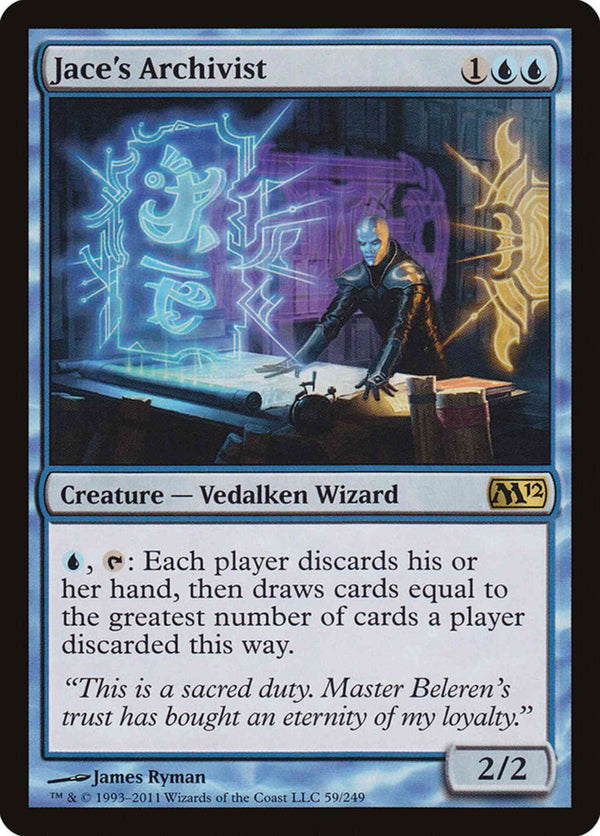 Jace's Archivist [59] [Magic 2012] [Non-Foil]