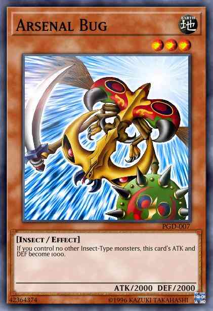 Arsenal Bug - BP03-EN004 - Rare - 1st Edition