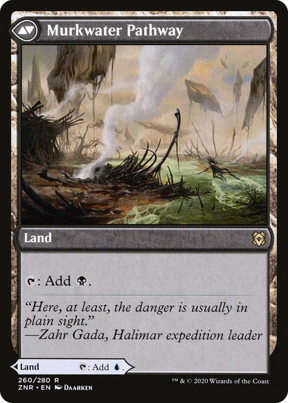 Clearwater Pathway // Murkwater Pathway [ZNR-260] [The List] [Non-Foil]