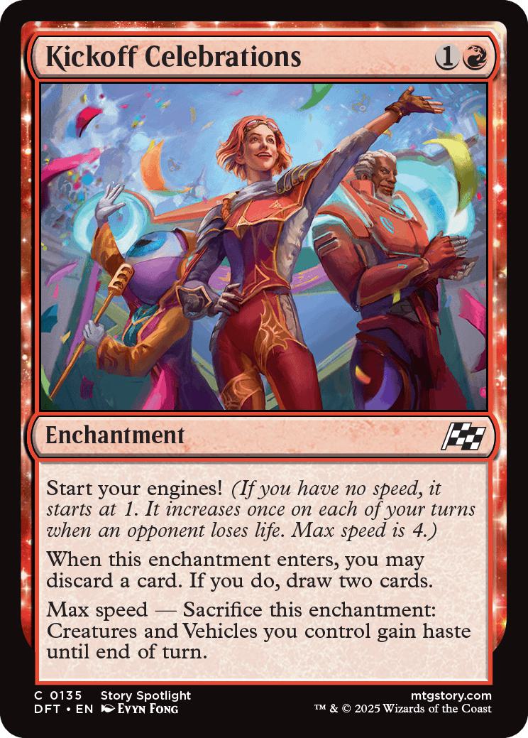 Kickoff Celebrations [135] [Aetherdrift] [Non-Foil]