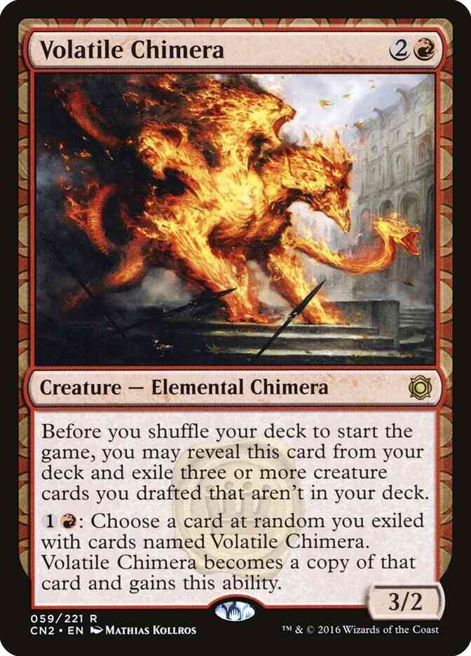 Volatile Chimera [59] [Conspiracy Take The Crown] [Non-Foil]