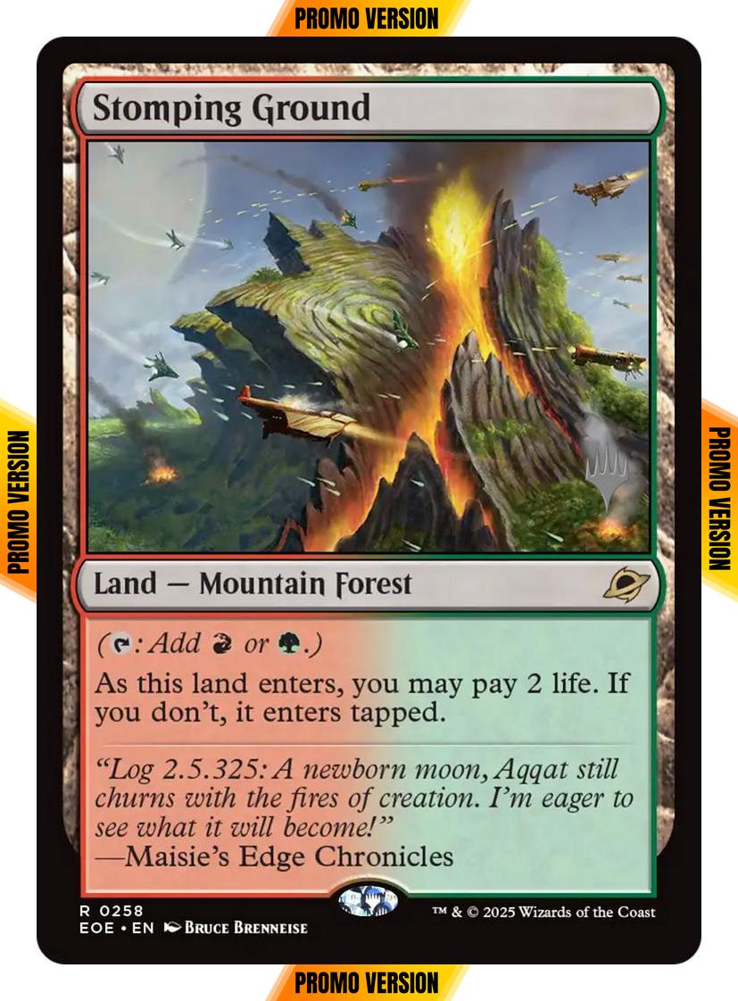 Stomping Ground [258p] [Promo Pack] [Edge of Eternities: Promos] [Non-Foil]