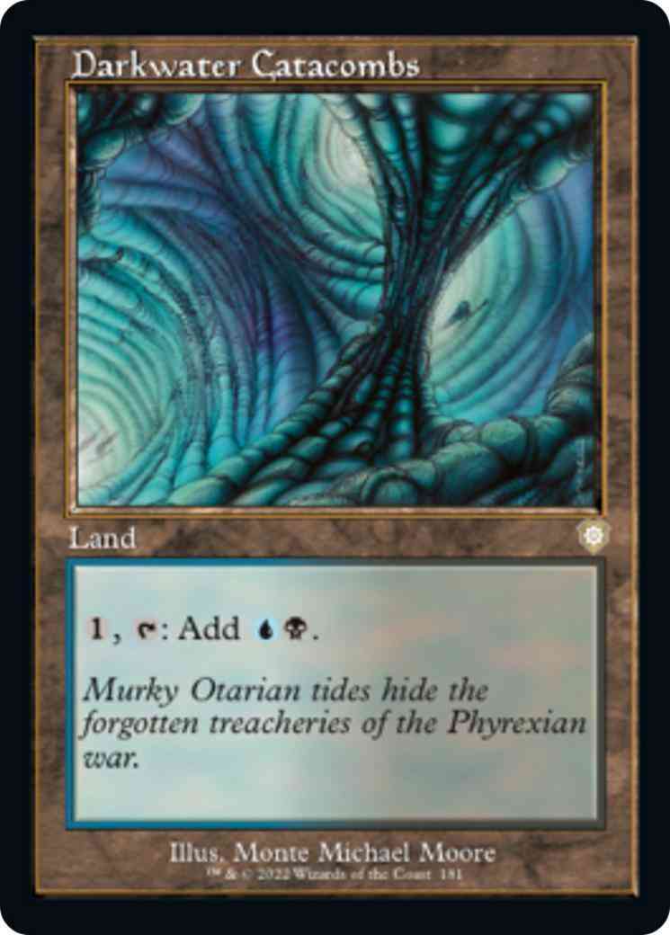 Darkwater Catacombs [181] [Retro Frame] [The Brothers' War: Commander] [Non-Foil]