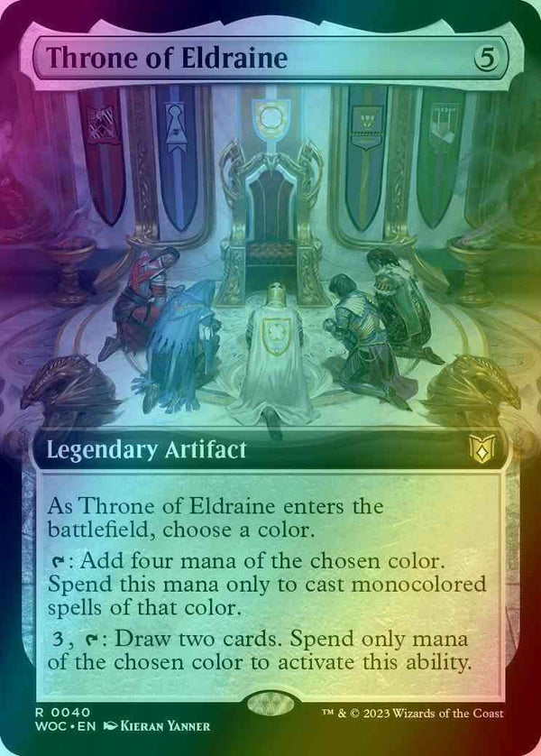 Throne of Eldraine [40] [Extended Art] [Wilds of Eldraine: Commander] [Foil]