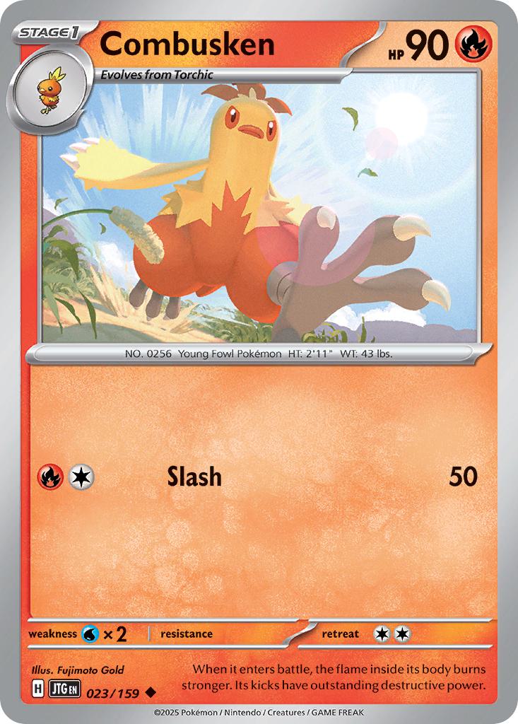 Combusken - 023/159 - Uncommon [sv09-023] [Non-Holo]