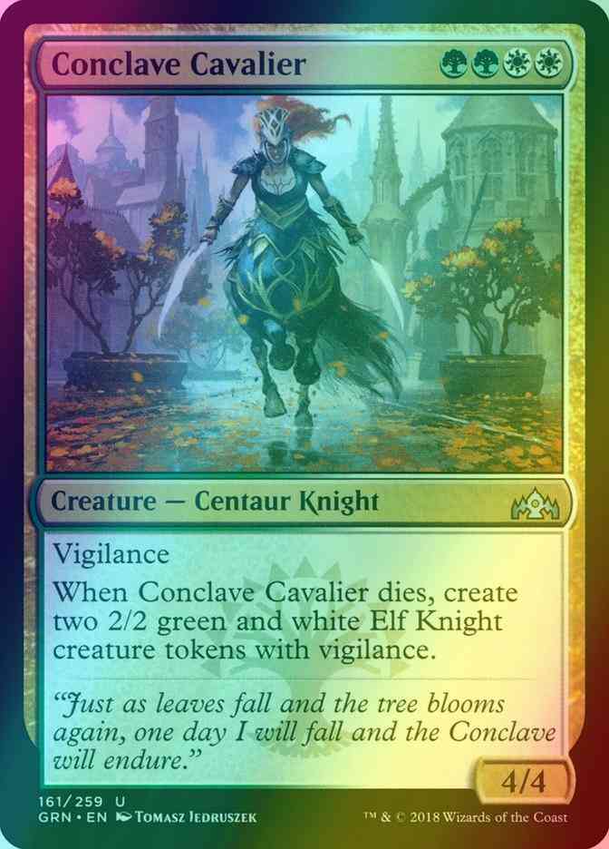 Conclave Cavalier [161] [Guilds of Ravnica] [Foil]