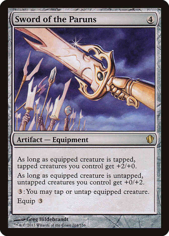 Sword of the Paruns [264] [Commander 2013] [Non-Foil]