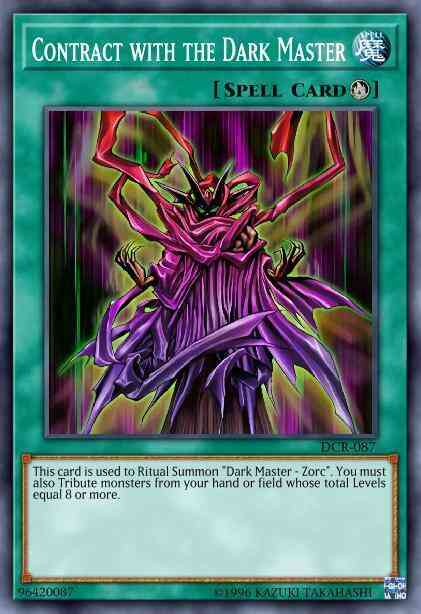 Contract with the Dark Master - DR1-EN249 - Common - Unlimited