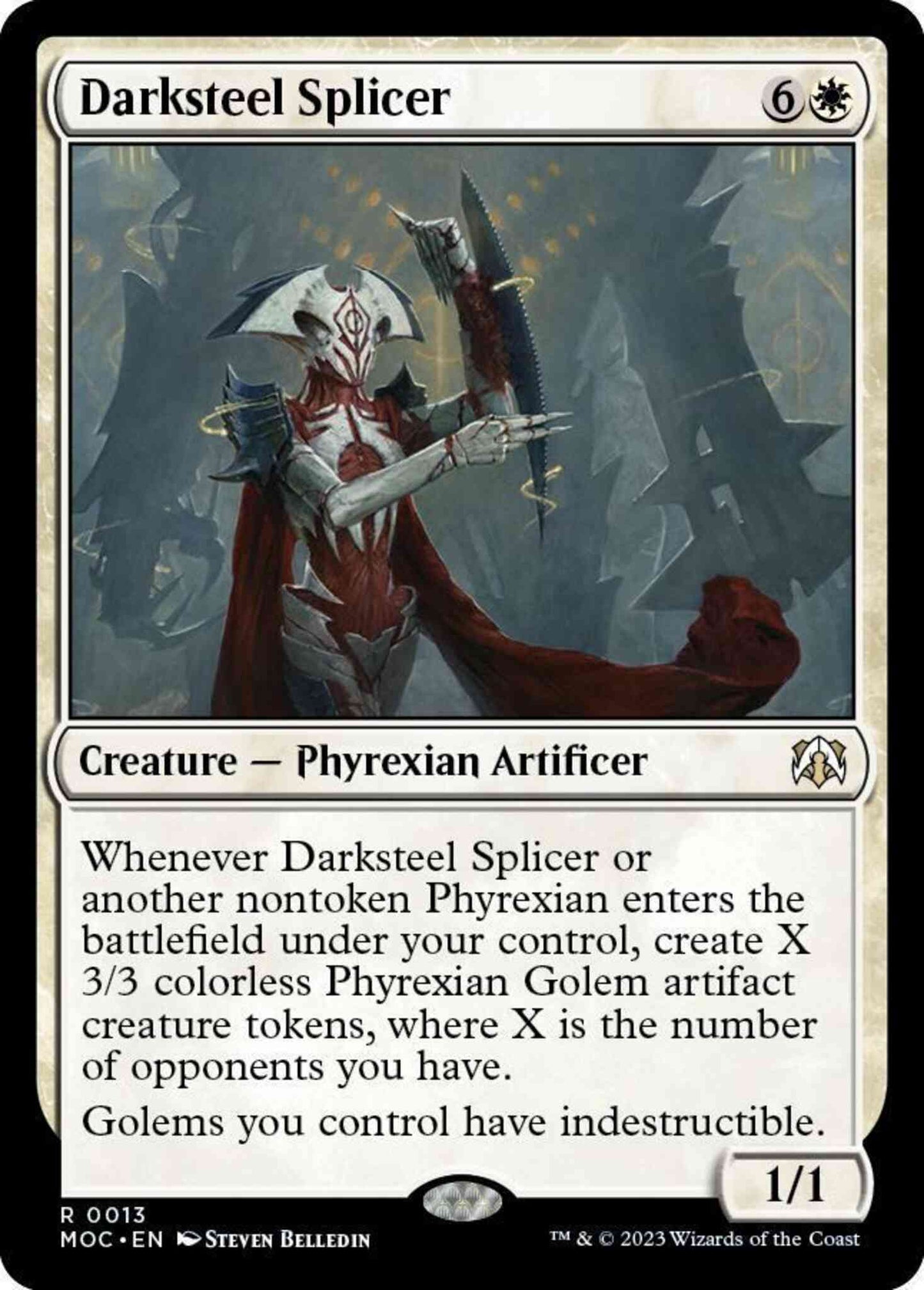 Darksteel Splicer [13] [March of the Machine: Commander] [Non-Foil]