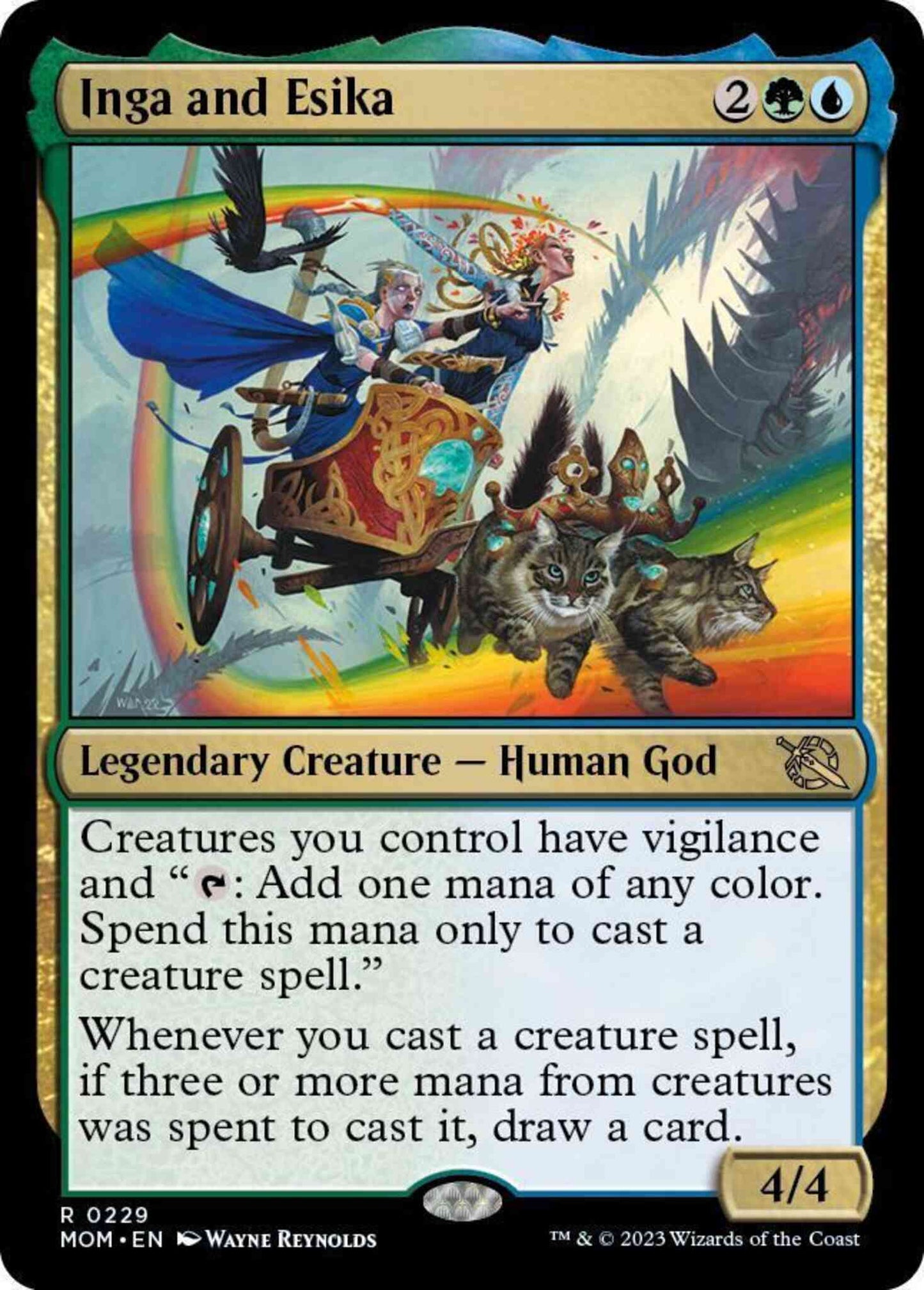 Inga and Esika [229] [March of the Machine] [Non-Foil]