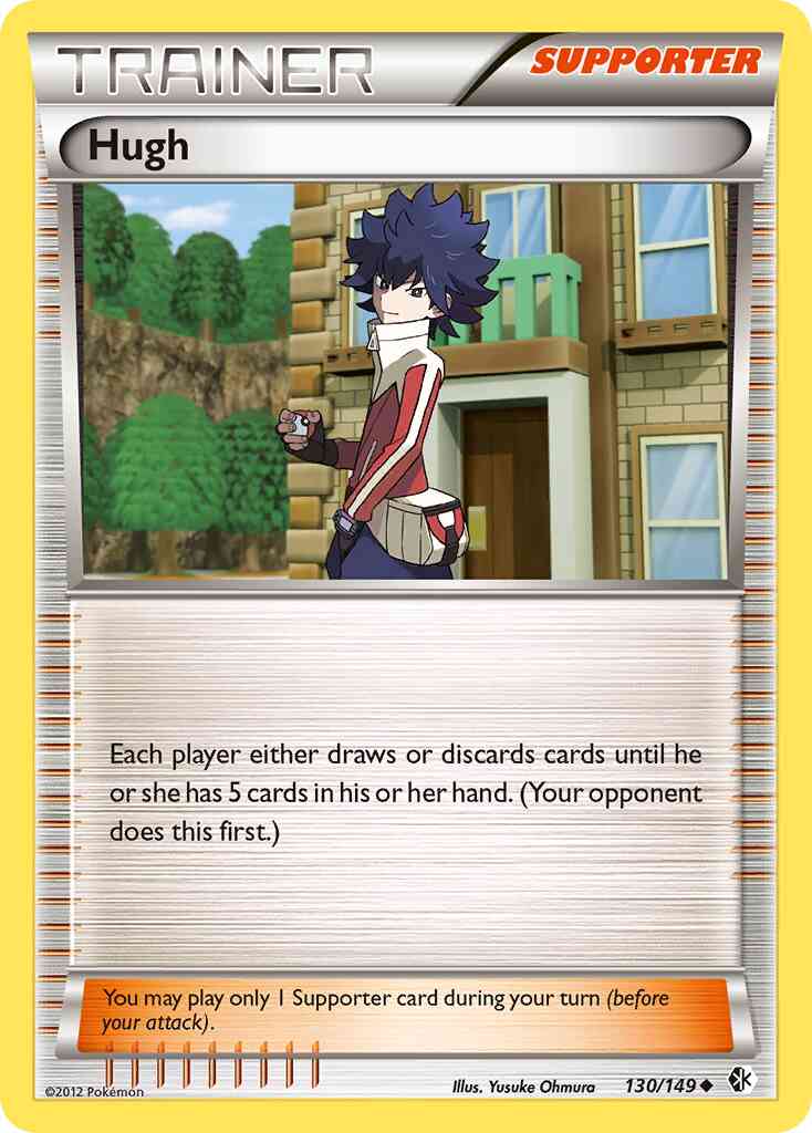 Hugh - 130/149 - Uncommon [bw7-130] [Non-Holo]