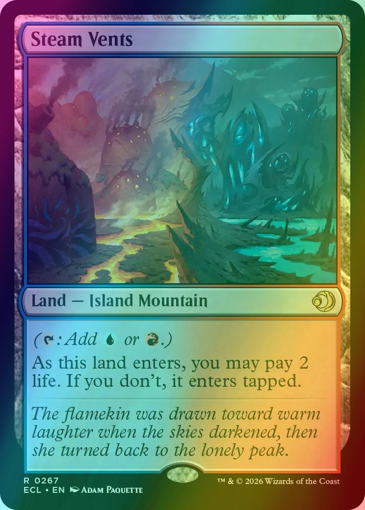 Steam Vents [267] [Lorwyn Eclipsed] [Foil]
