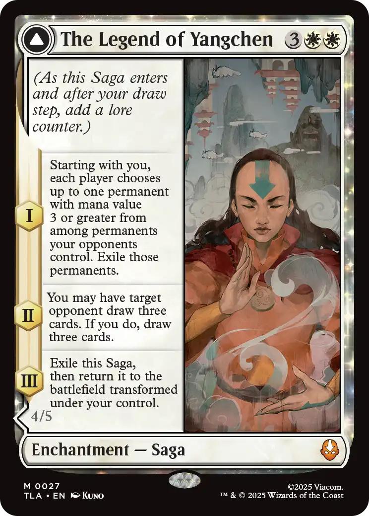 The Legend of Yangchen // Avatar Yangchen [27] [Avatar: The Last Airbender] [Non-Foil]
