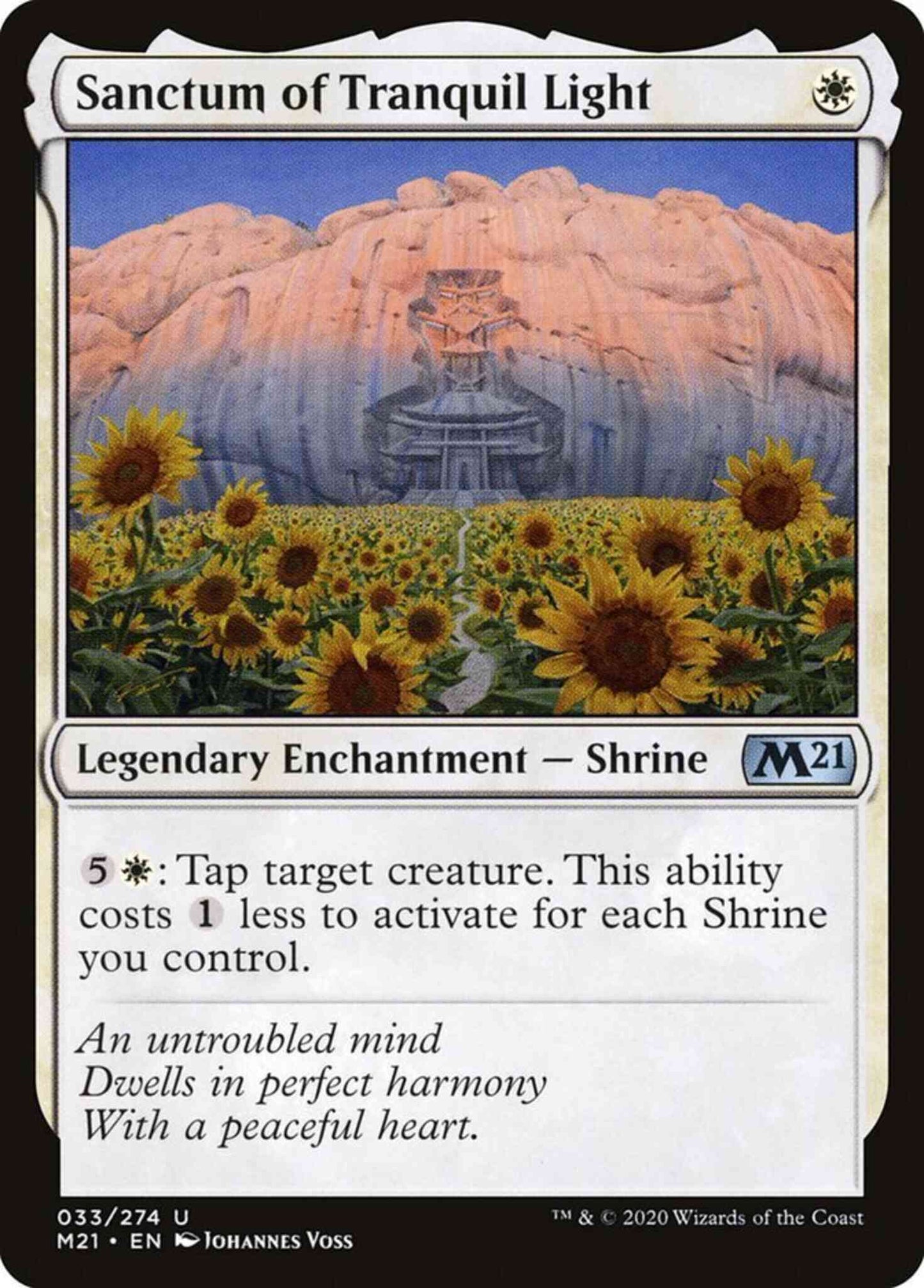 Sanctum of Tranquil Light [33] [Core Set 2021] [Non-Foil]