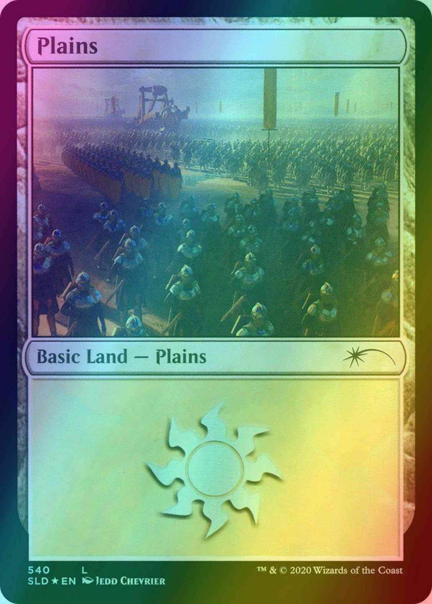 Plains [0540] [Jumpstart: Legion] [Secret Lair Drop] [Foil]