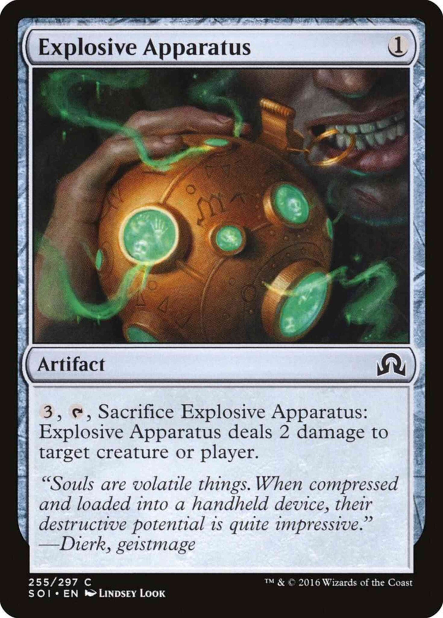 Explosive Apparatus [255] [Shadows over Innistrad] [Non-Foil]