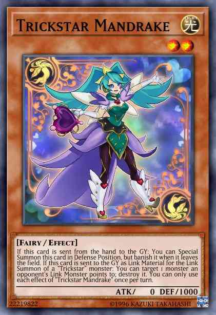 Trickstar Mandrake - MP19-EN005 - Common - 1st Edition