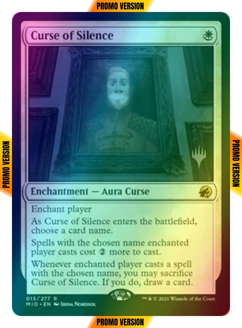 Curse of Silence [Promo Pack] [15p] [Innistrad: Midnight Hunt Promos] [Foil]
