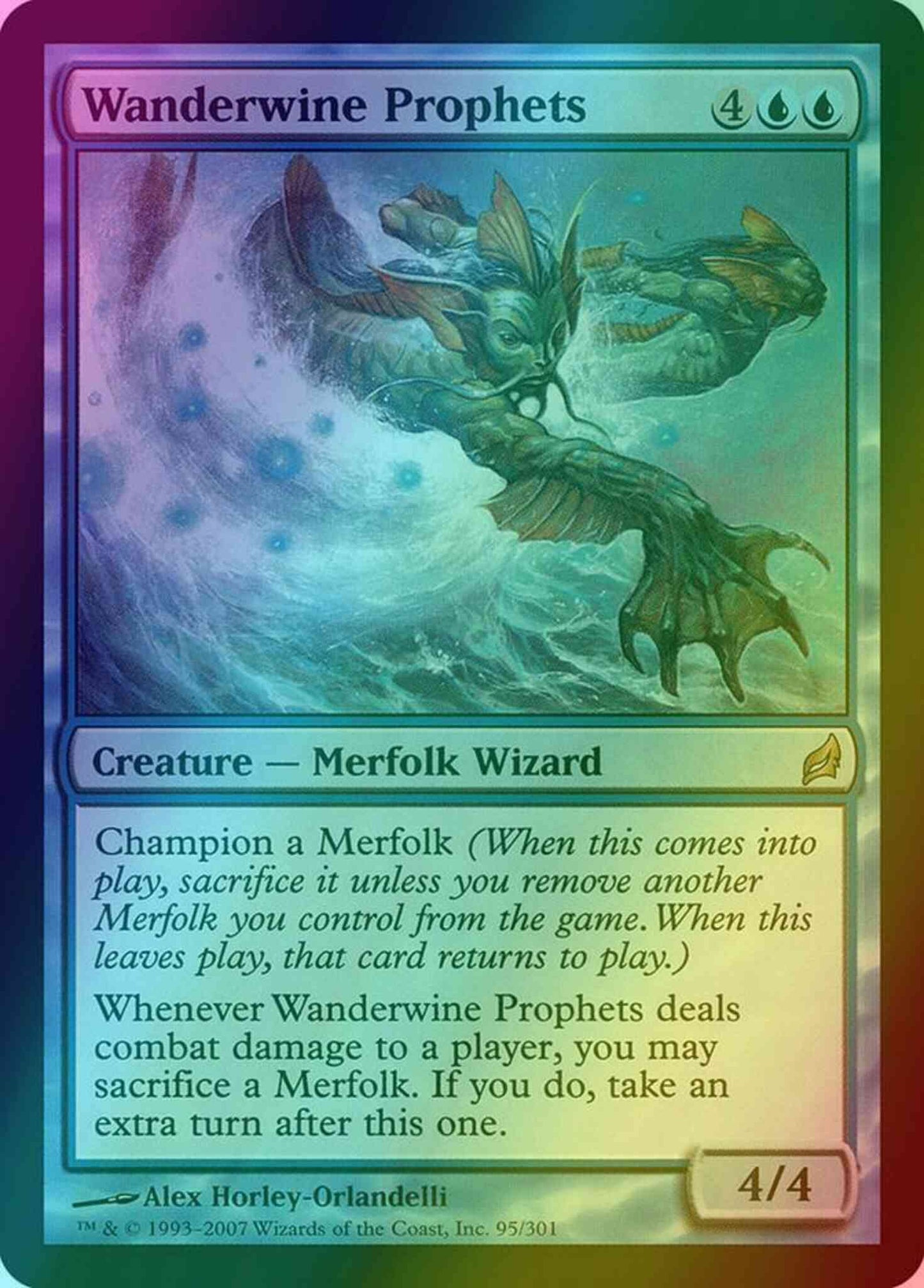 Wanderwine Prophets [95] [Lorwyn] [Foil]