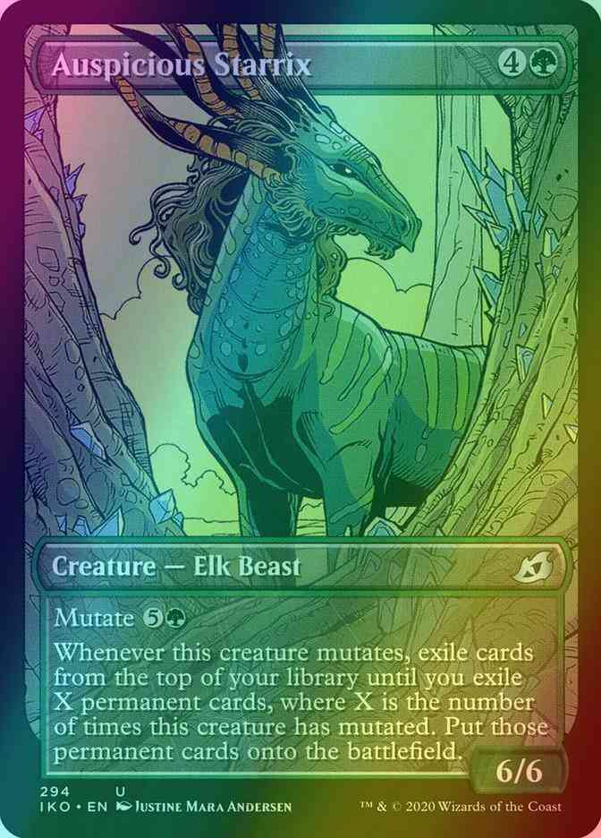 Auspicious Starrix [294] [Alternate Art] [Ikoria: Lair of Behemoths] [Foil]