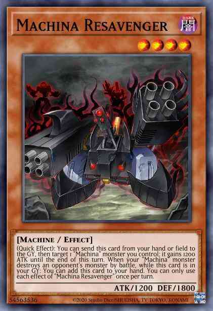 Machina Resavenger - ROTD-EN026 - Common - 1st Edition