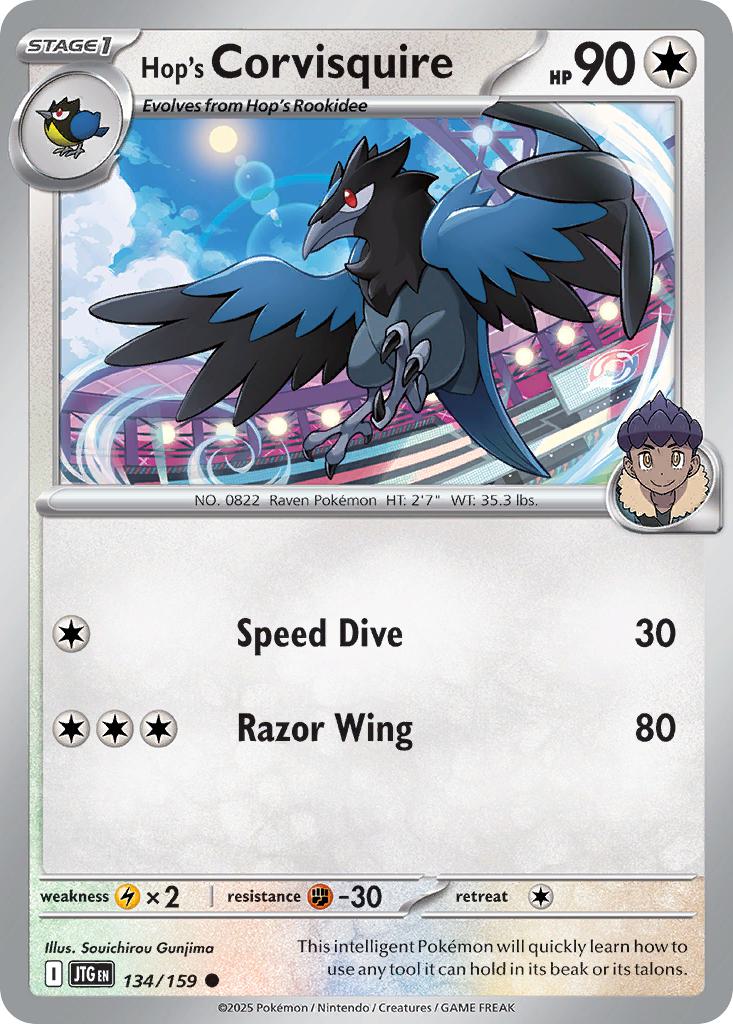 Hop's Corvisquire - 134/159 - Common [sv09-134] [Non-Holo]