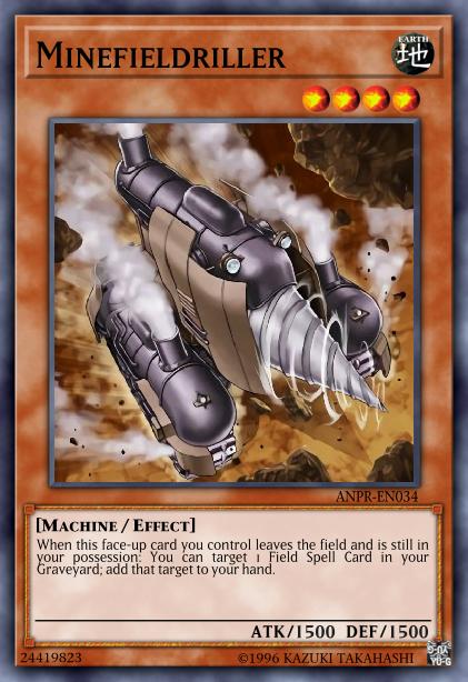 Minefieldriller - ANPR-EN034 - Super Rare - Unlimited