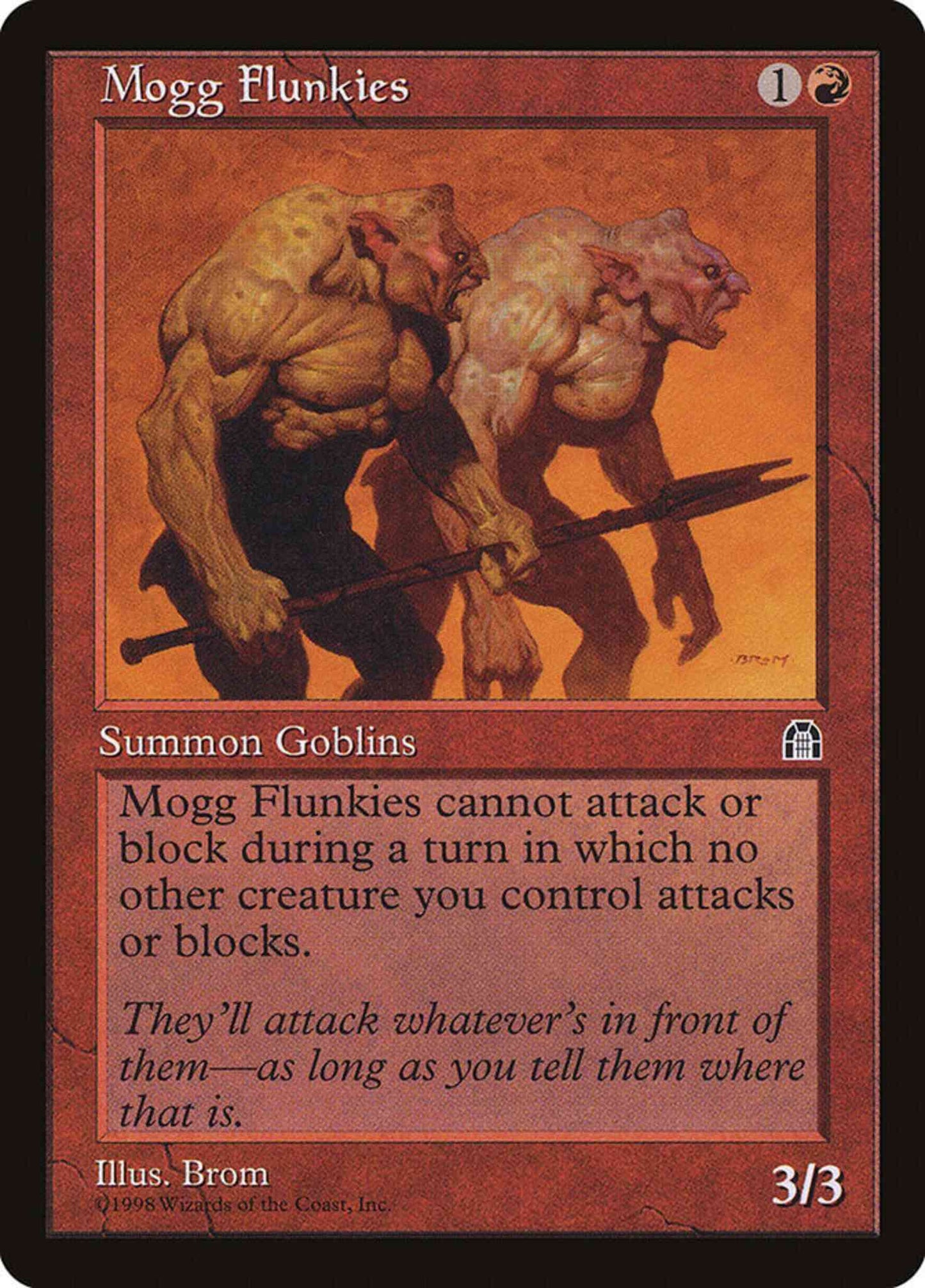 Mogg Flunkies [92] [Stronghold] [Non-Foil]